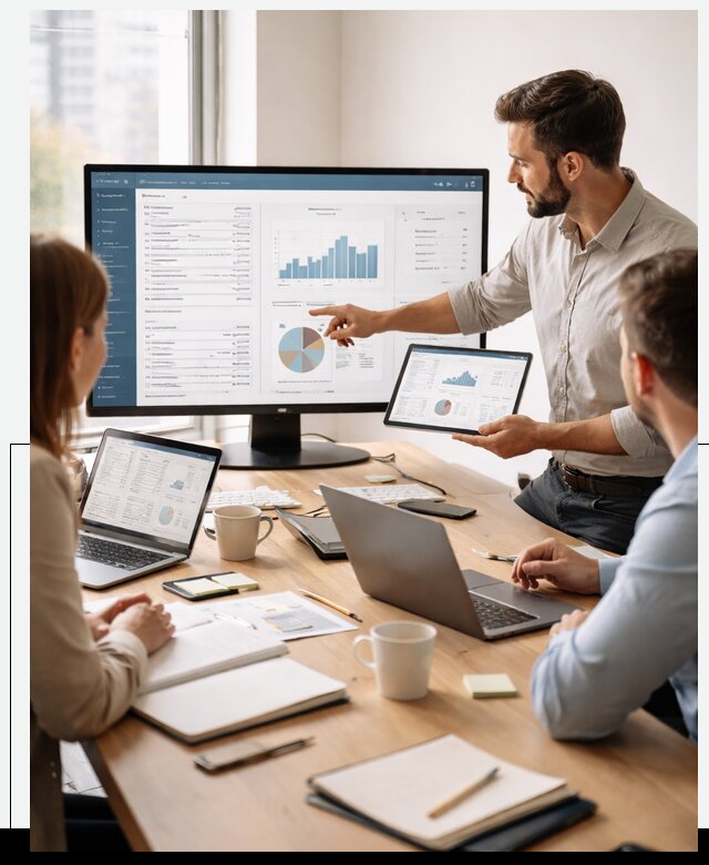 Разработка и внедрение ERP систем под бизнес в Воронеже