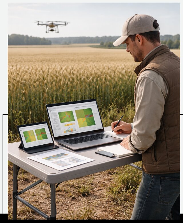 Система AI прогнозирования урожайности для точных агрономий в Воронеже