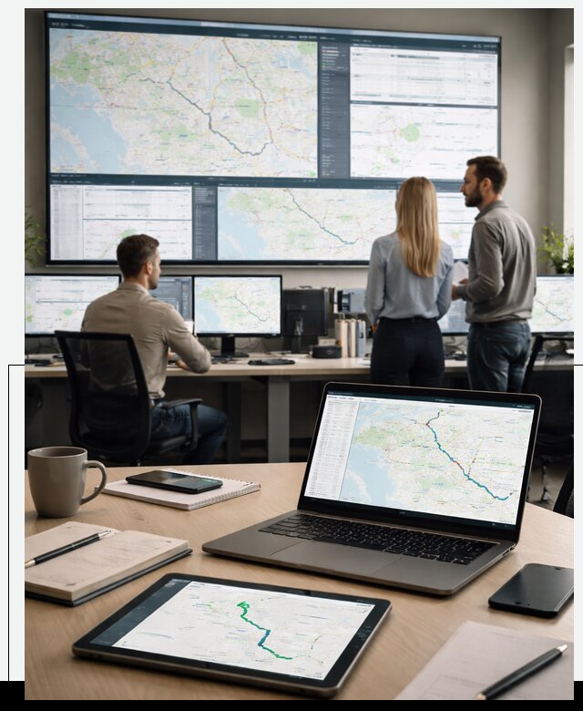 Трекинг грузов и Fleet Management, мониторинг автопарка в Воронеже