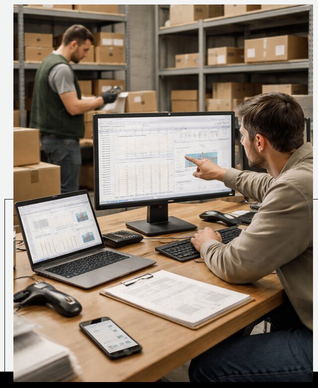 Автоматизация торговых сетей: ERP и учёт в Воронеже под ключ