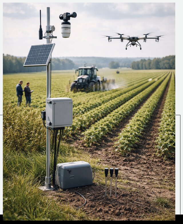 Разработка IoT мониторинга полей в Воронеже от 9130 р. | АвикейВрн